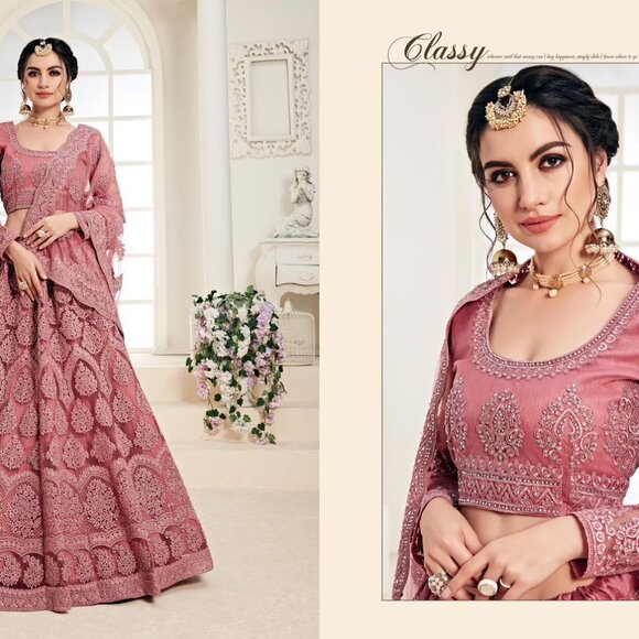 Bridal Lengha Set - Picture 3 of 16